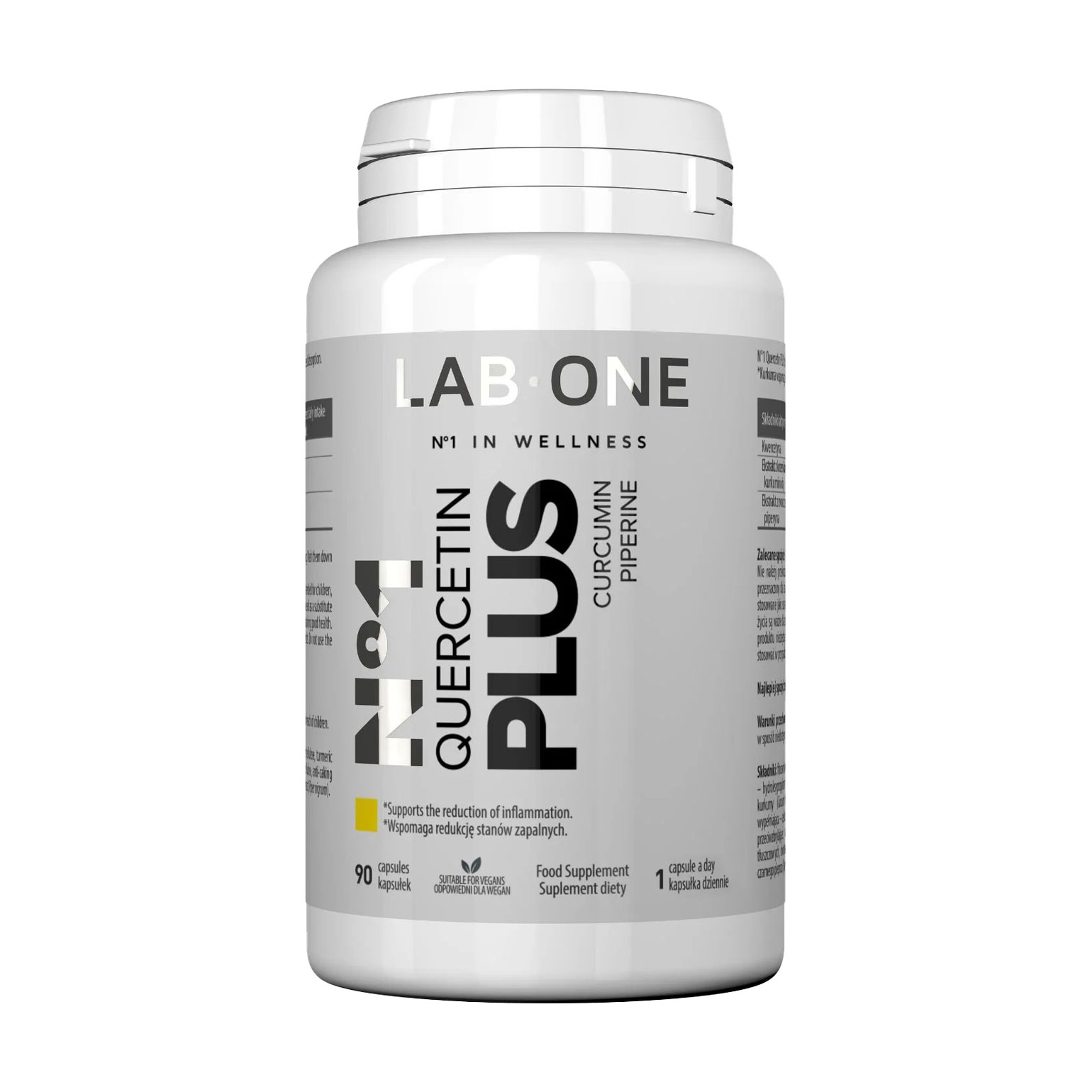 Кверцетин Lab One N1 Quercetin Plus, 90 капсул